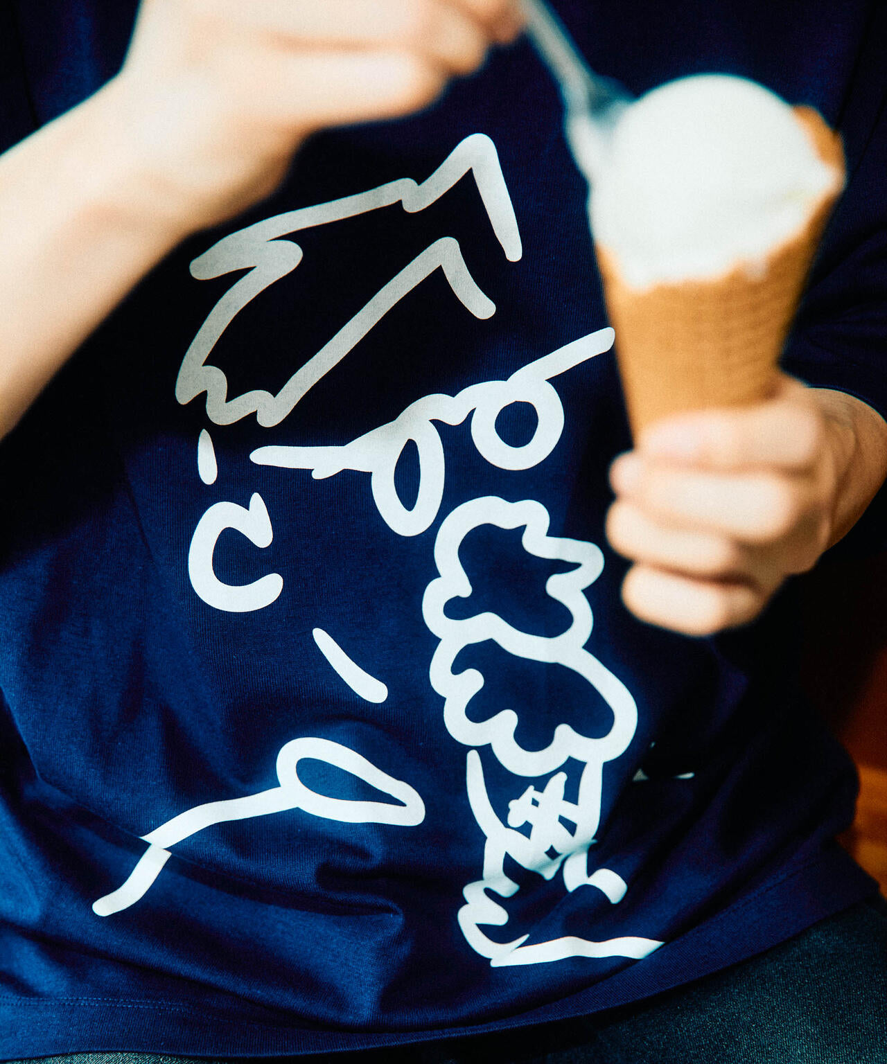 Anti Soaked(R) 汗染み防止 BIG BABY ICE CREAM #1