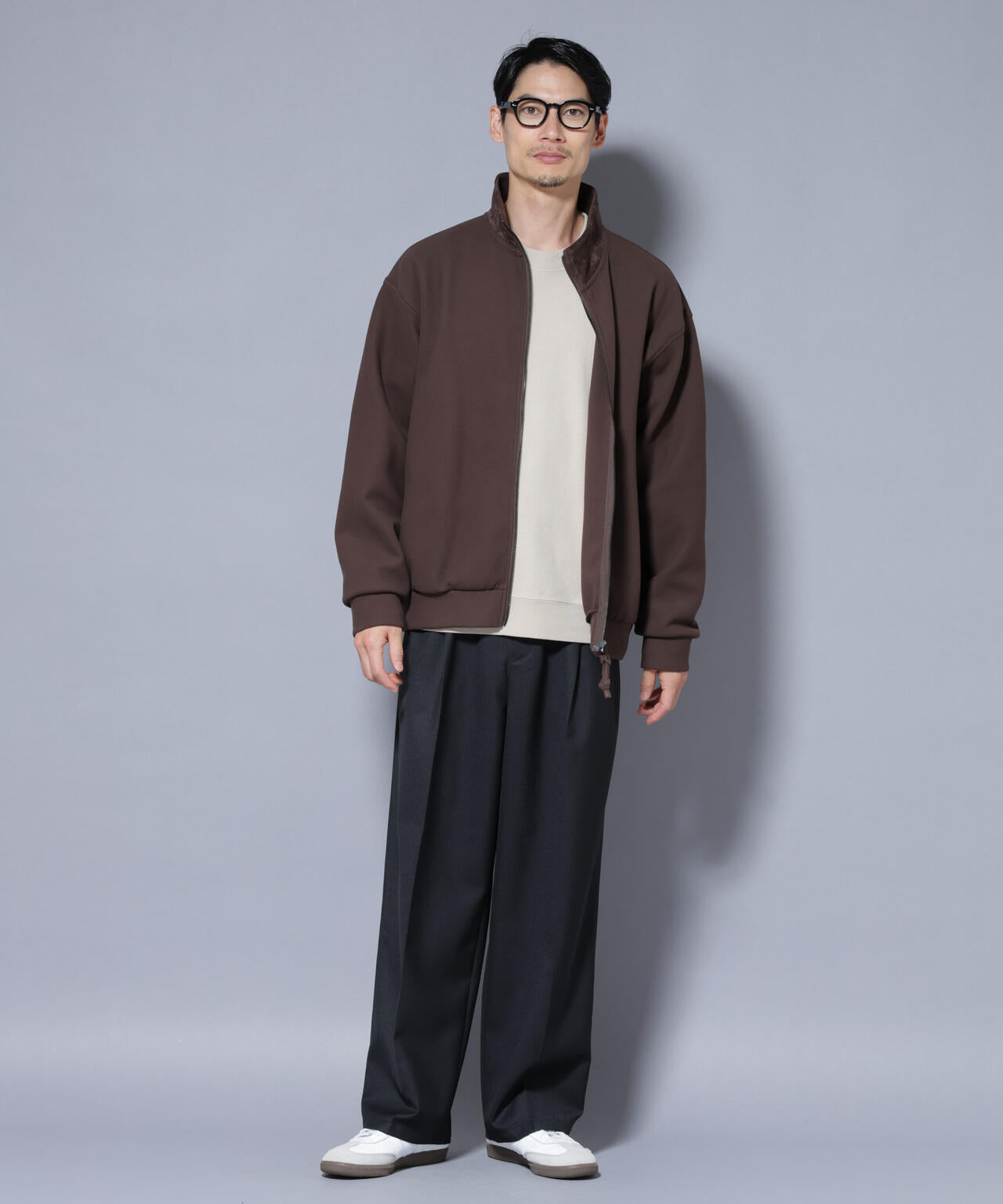 「大人のワイドパンツ」ドライギャバワイドイージースラックス 6686127201