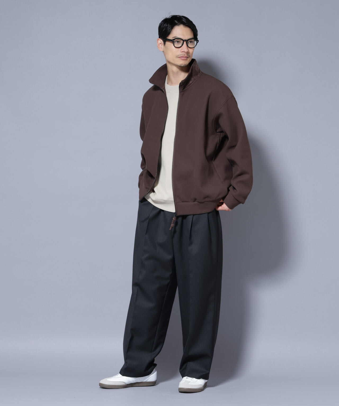 「大人のワイドパンツ」ドライギャバワイドイージースラックス 6686127201