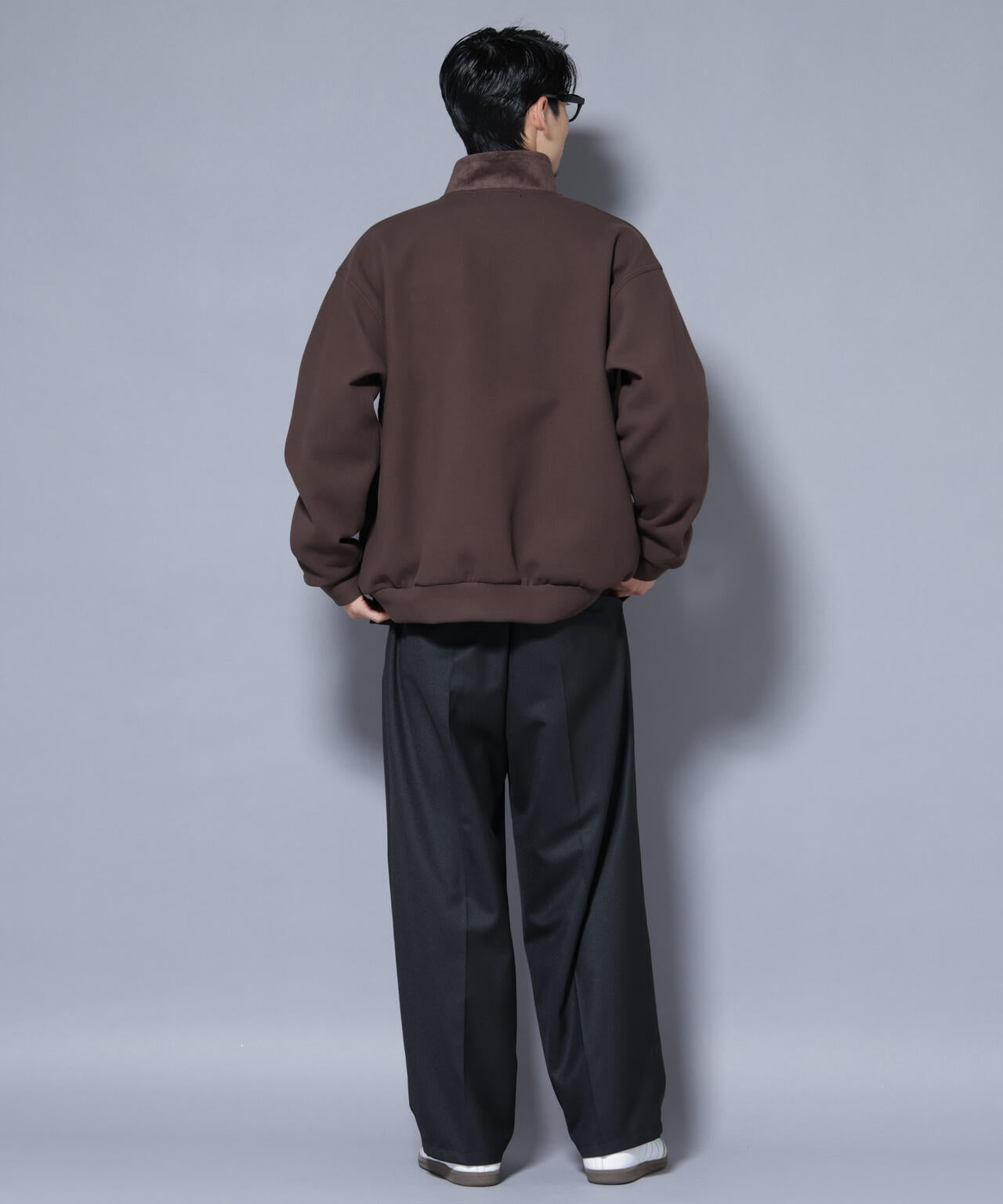 「大人のワイドパンツ」ドライギャバワイドイージースラックス 6686127201