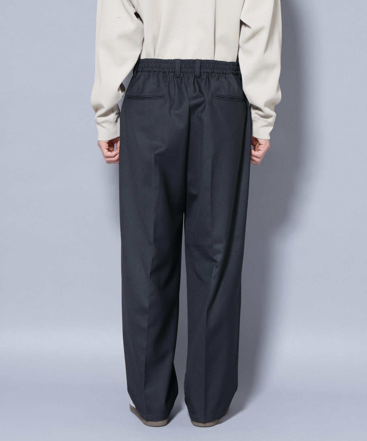 「大人のワイドパンツ」ドライギャバワイドイージースラックス 6686127201