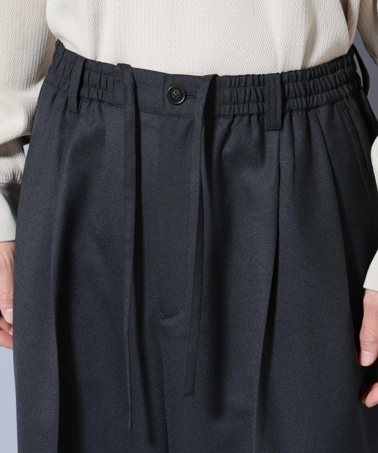 「大人のワイドパンツ」ドライギャバワイドイージースラックス 6686127201