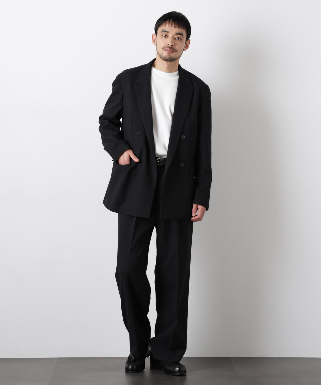 Reflax(R)オックスストレートパンツ（セットアップ可) 6686127203