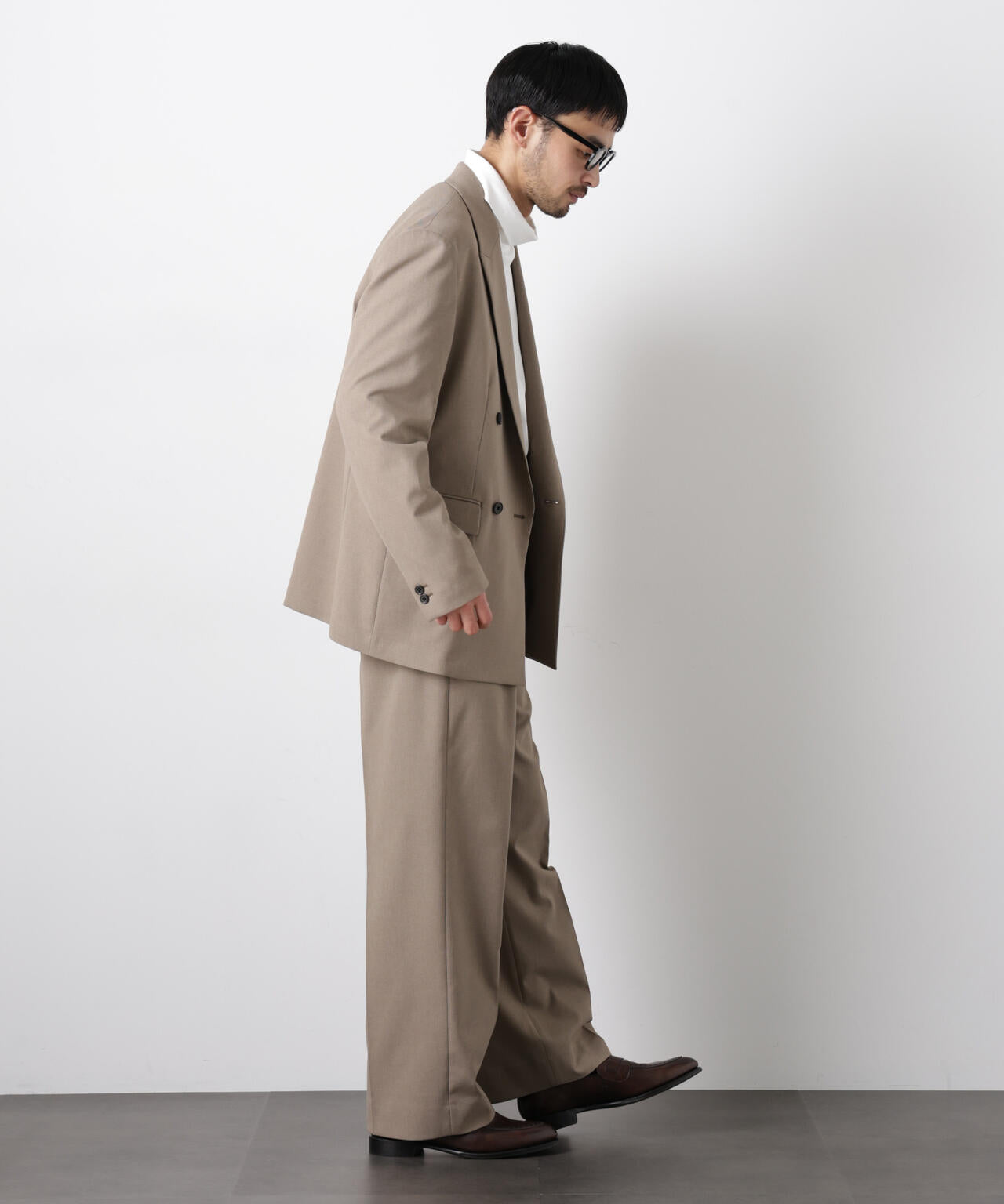 Reflax(R)オックスストレートパンツ（セットアップ可)