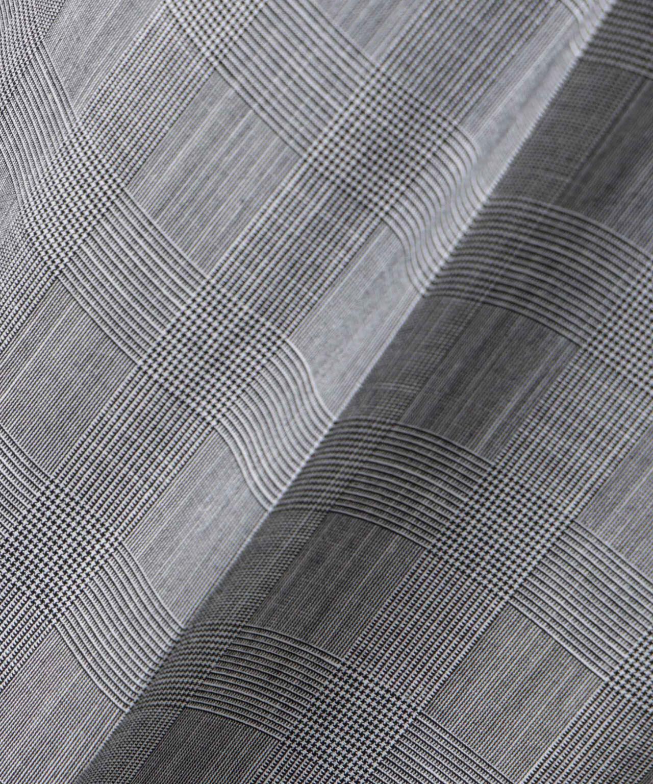 グレンチェックストレートパンツ（セットアップ可） 6686127204