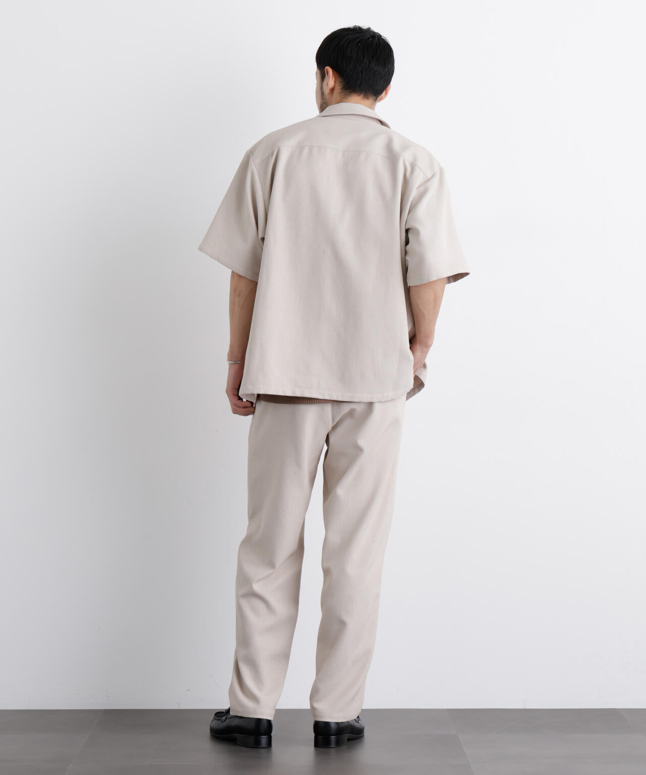 「Meaningful Continuity」coveross(R) EOS ポリエステルブッチャーリラックスワイドパンツ 6686127212