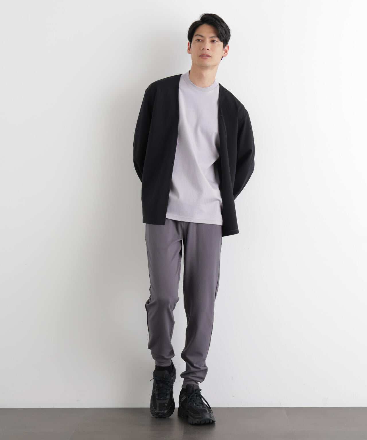 Meaningful Continuity」coveross(R) レーヨンジャージージョガーパンツ
