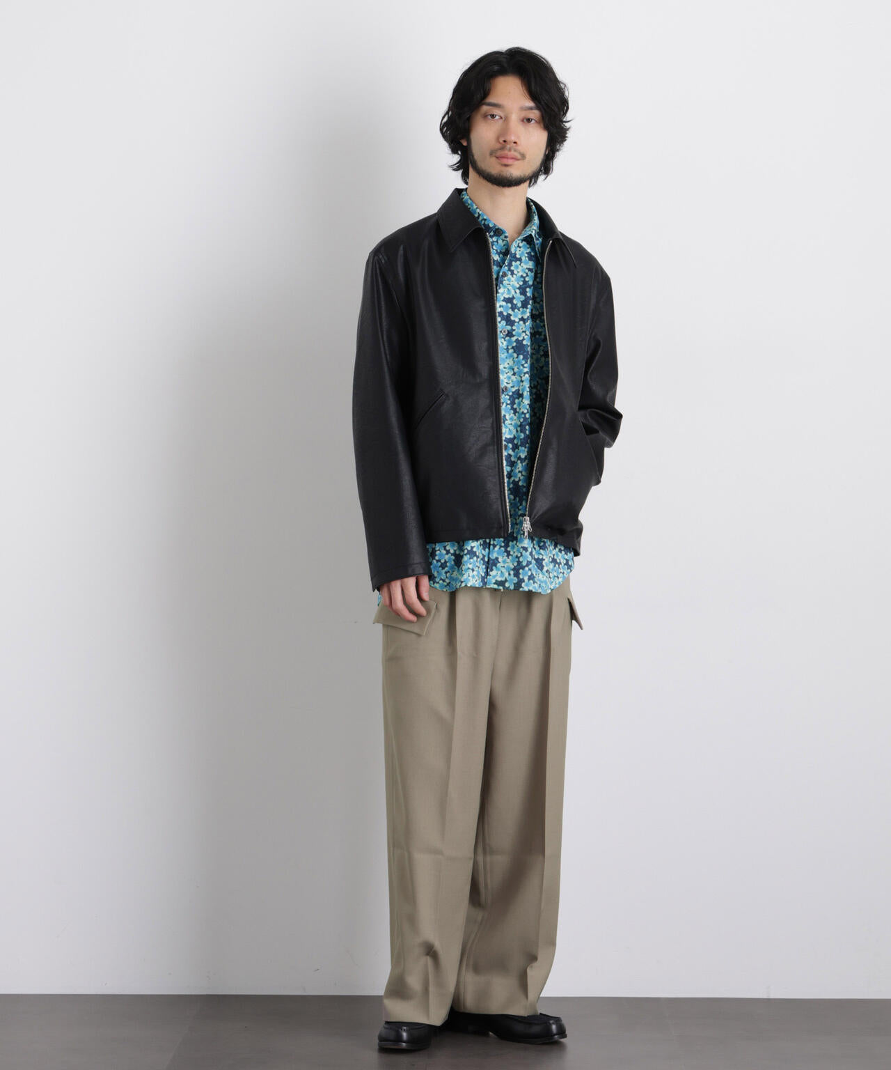 「Gavante」ドライギャバワイドカーゴパンツ 6686127216