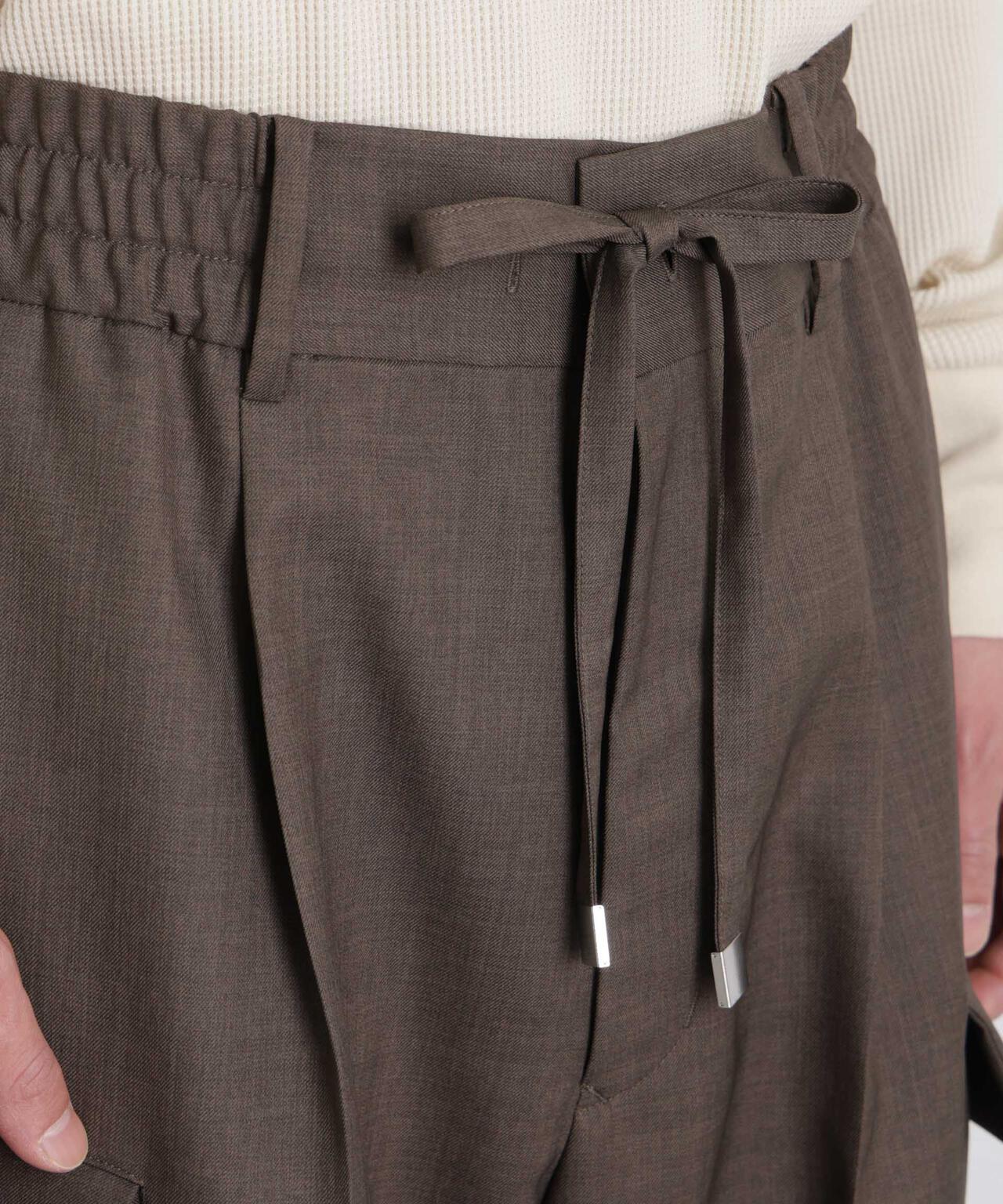 「Gavante」ドライギャバワイドカーゴパンツ 6686127216