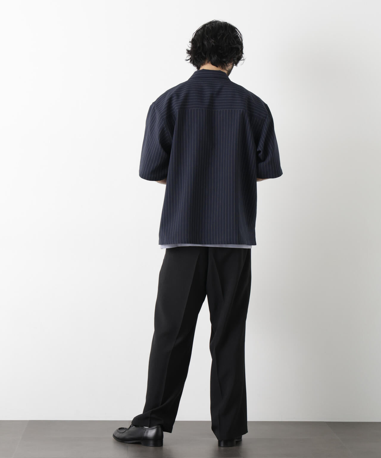 メランジドライ」ワイドスラックス(セットアップ可)
