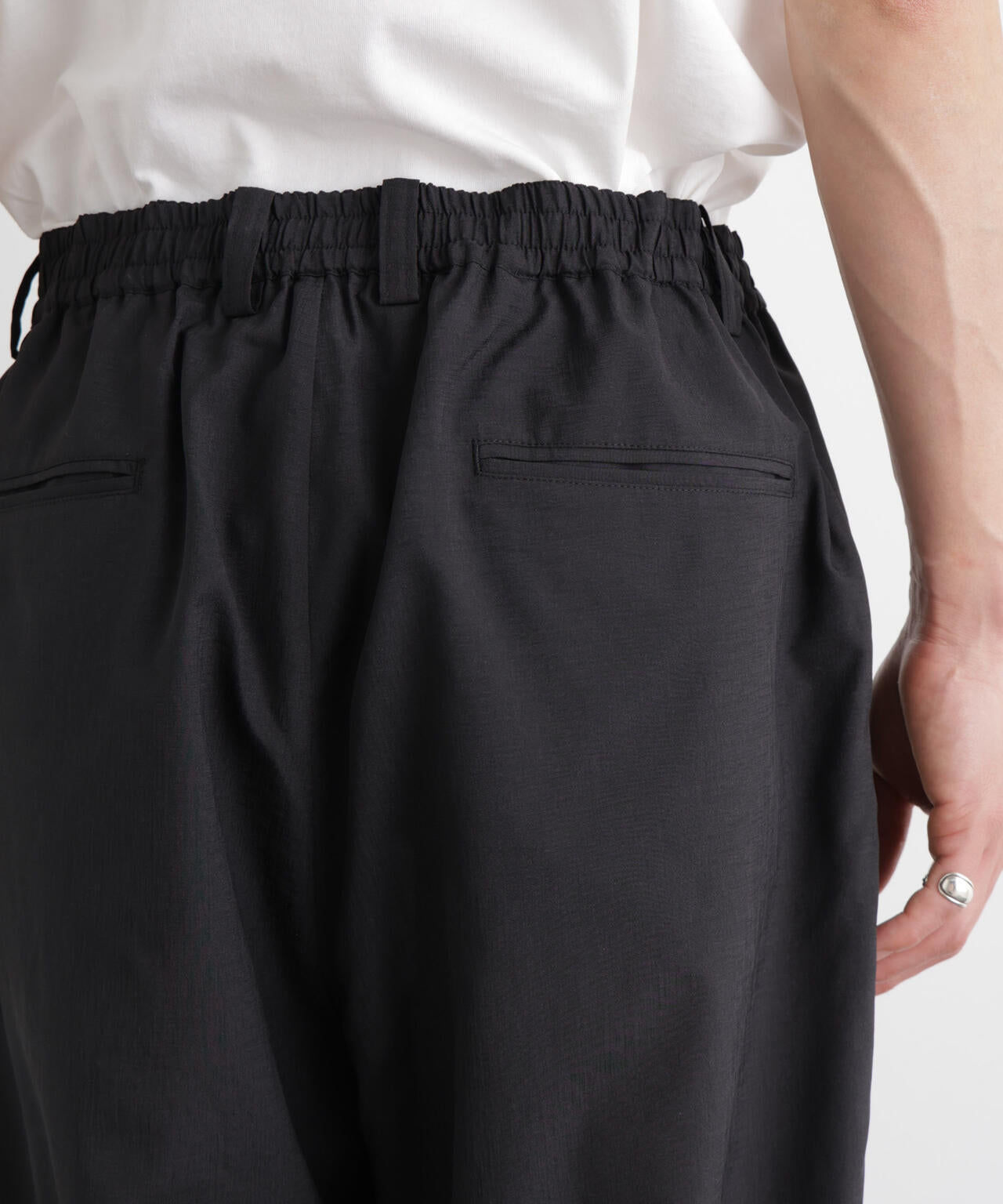 テクニカルリネンライク2タックイージースラックス/吸水速乾・接触冷感・UVカット（セットアップ可） 6686127221