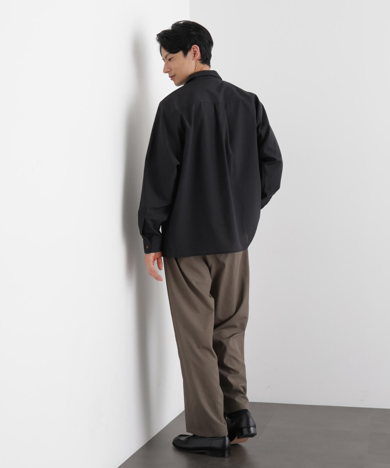 テクニカルリネンライク2タックイージースラックス/吸水速乾・接触冷感・UVカット（セットアップ可） 6686127221