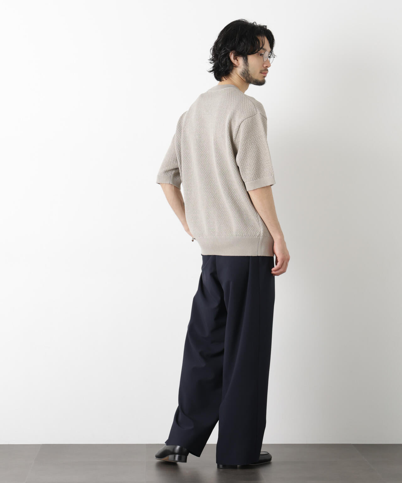 OtoNANO｣大人のワイドパンツ Reflax(R) ECOウエザークロスパンツ