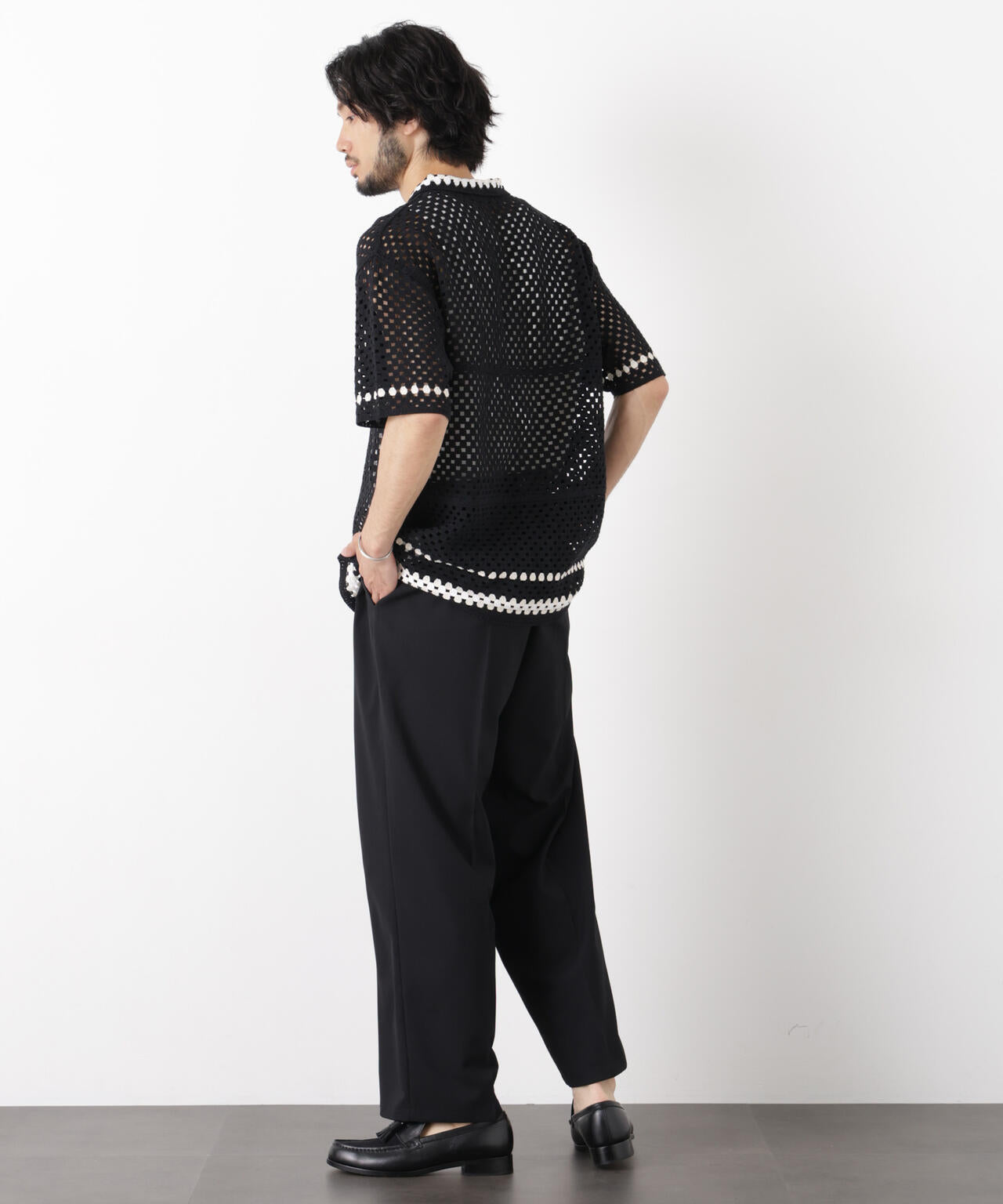 ｢OtoNANO｣ 大人のワイドパンツ Reflax(R) ドライオックス/吸水速乾(セットアップ可) 6686127233