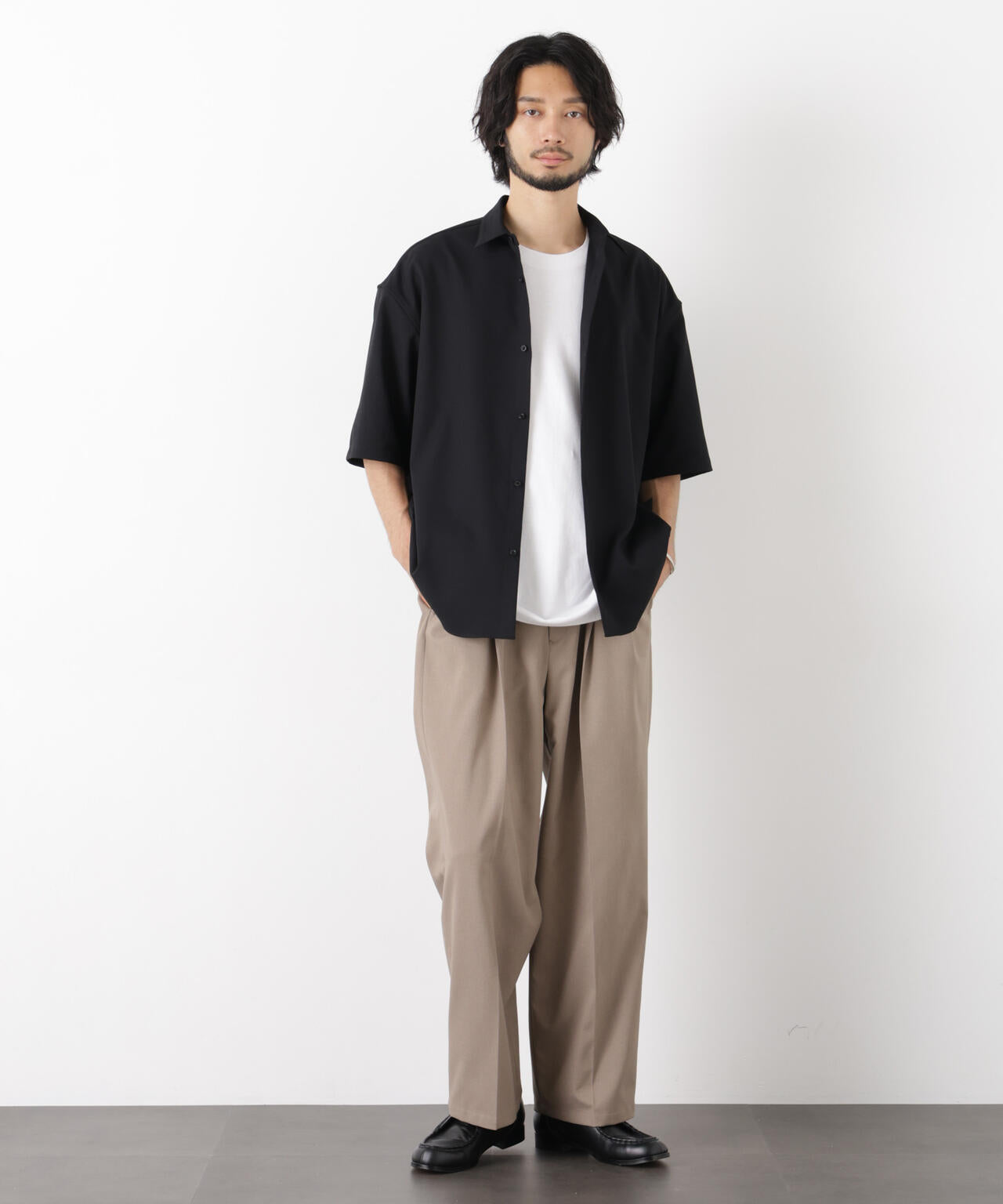 OtoNANO｣ 大人のワイドパンツ Reflax(R) ドライオックス/吸水速乾