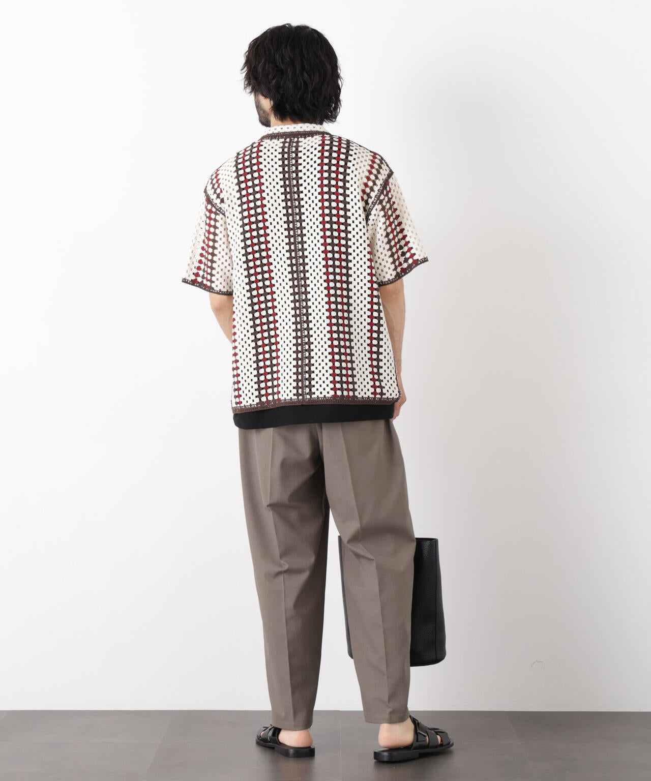 ｢OtoNANO｣ 大人のワイドパンツ Reflax(R) ドライオックス/吸水速乾(セットアップ可) 6686127233