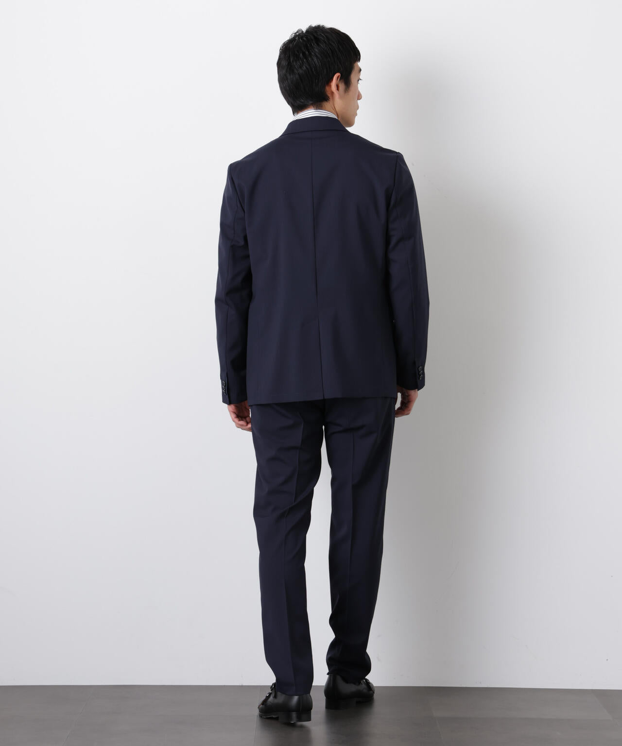 DamerinoSelect｣JAPANfabricウールストレッチパンツ（セットアップ可）