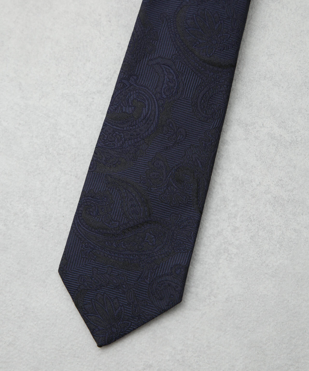 京都西陣ウォッシャブルシャドーペイズリーネクタイ1 6686142202