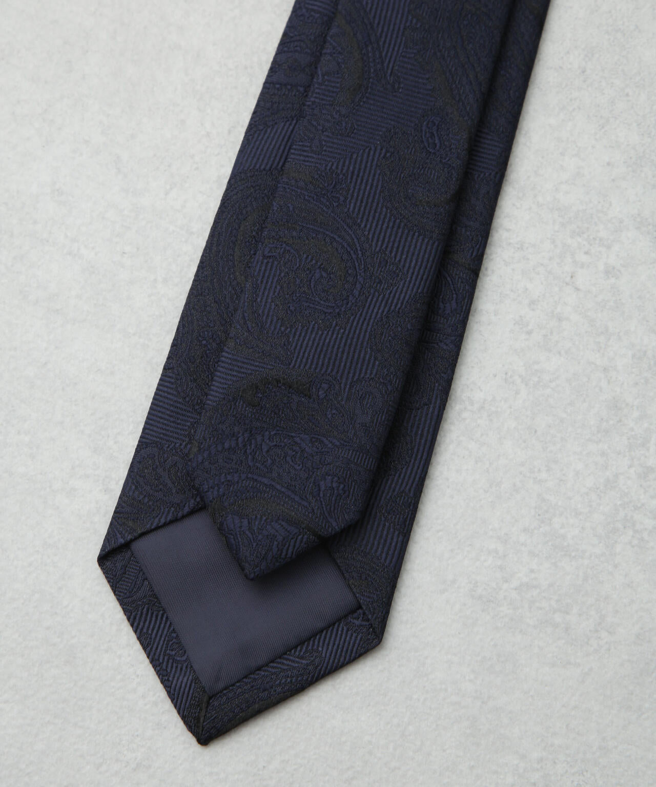 京都西陣ウォッシャブルシャドーペイズリーネクタイ1 6686142202