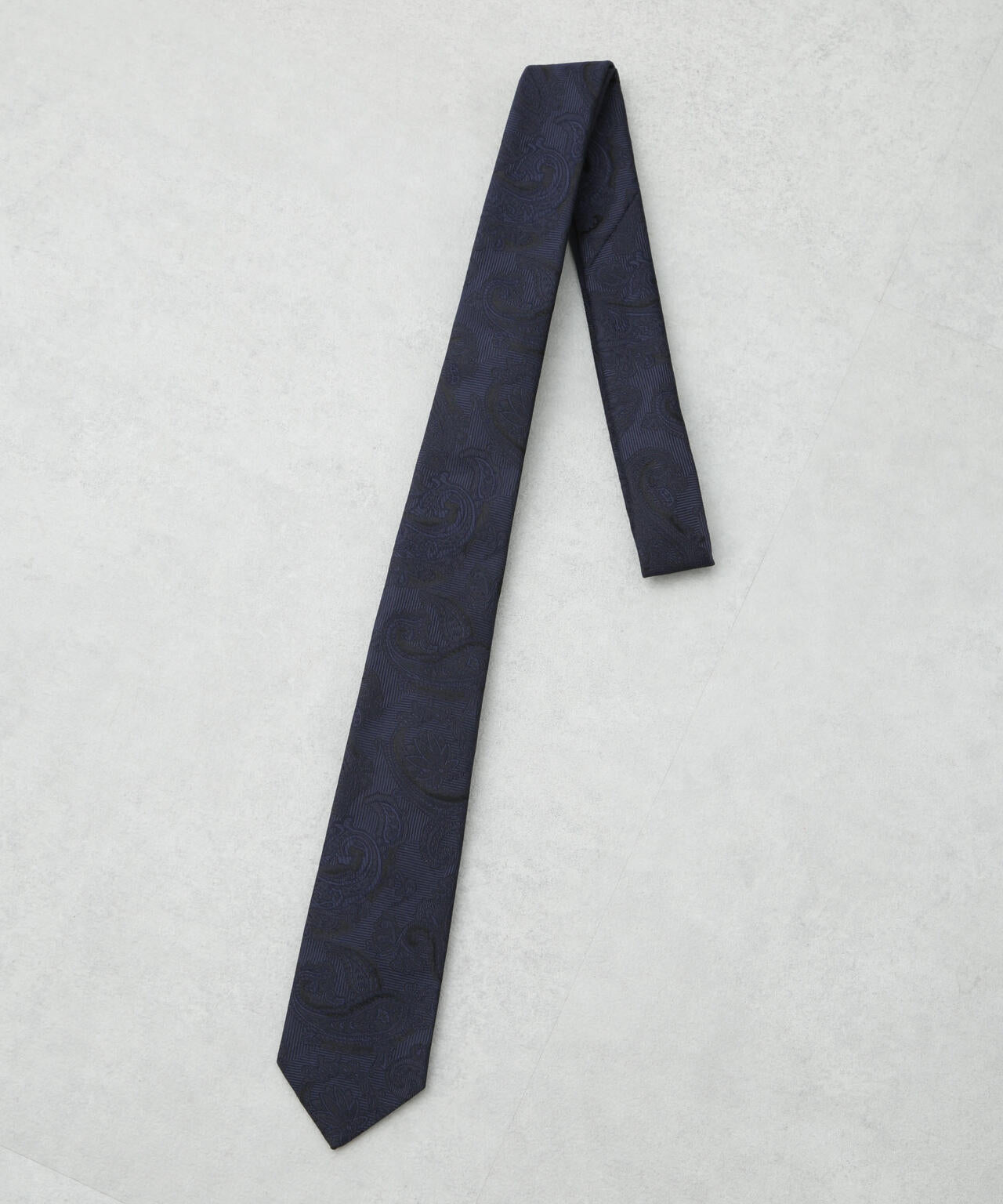 京都西陣ウォッシャブルシャドーペイズリーネクタイ1 6686142202