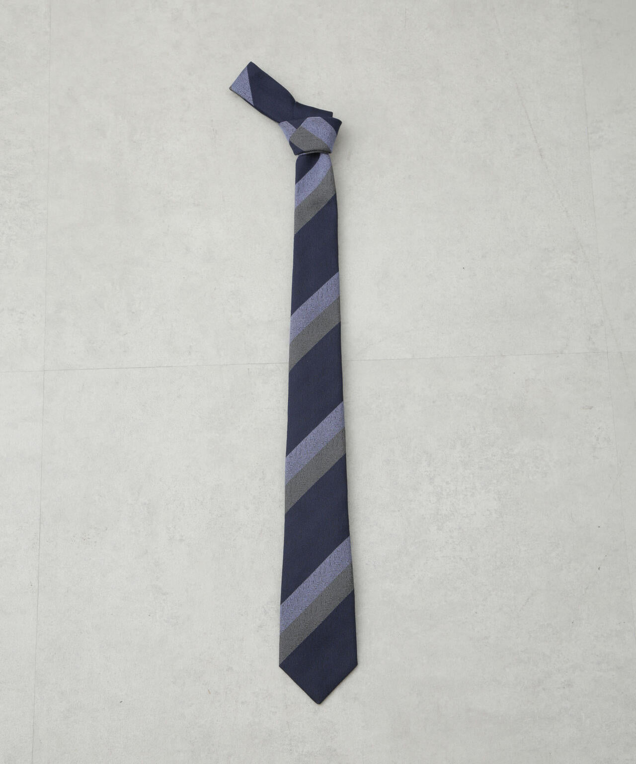 京都西陣ウォッシャブルストライプネクタイ