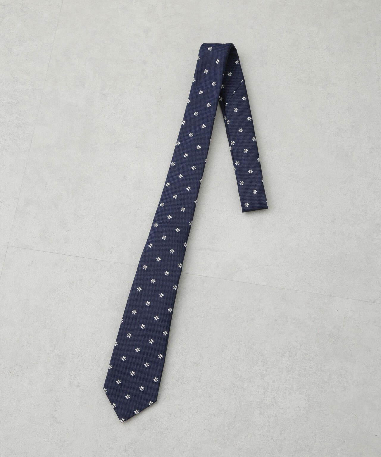 京都西陣ウォッシャブルフラワーモチーフネクタイ 6686142208