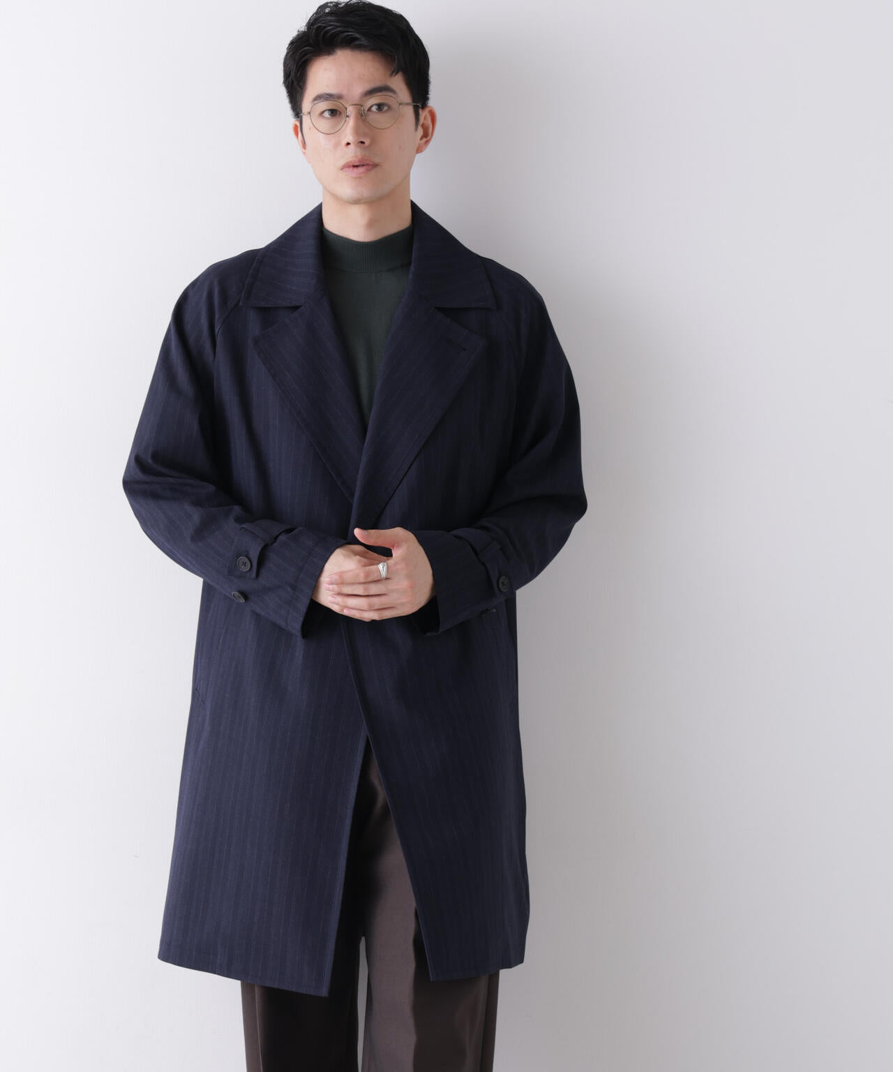 ｢DELEGANT｣ ダブルブレストコート 6686211208