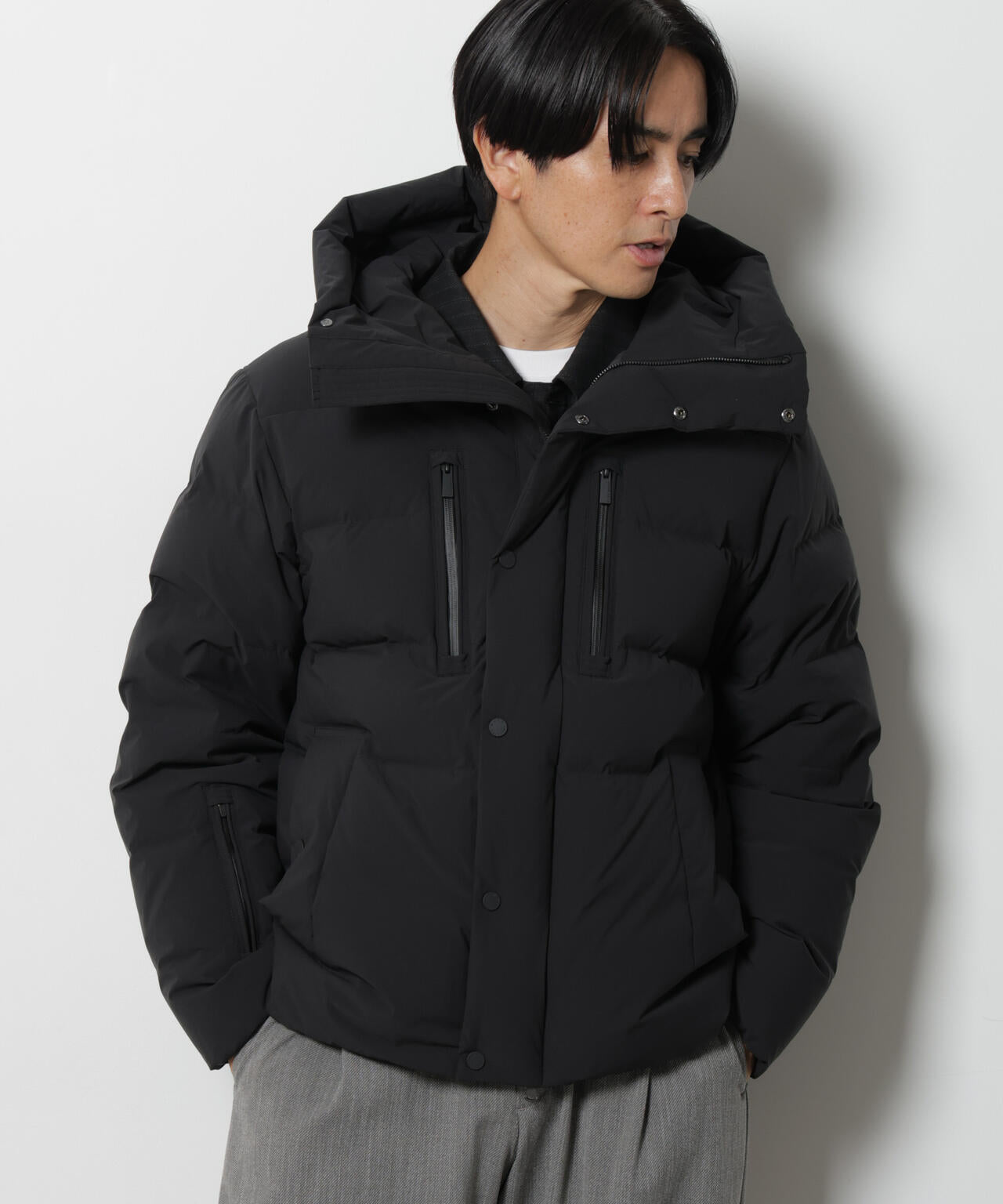 「西川ダウン(R)」SOLOTEXショートダウン 6686214203
