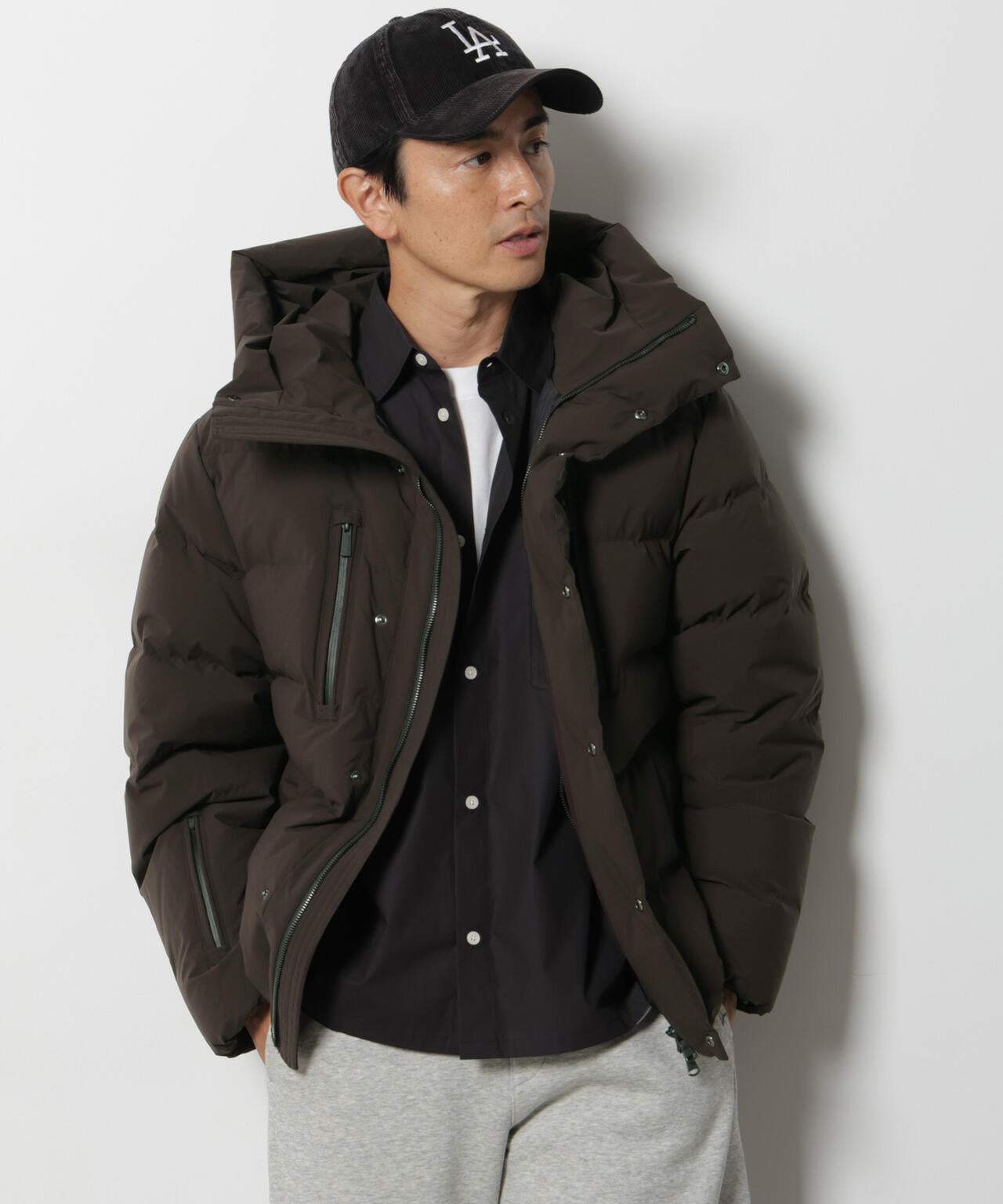 「西川ダウン(R)」SOLOTEXショートダウン 6686214203
