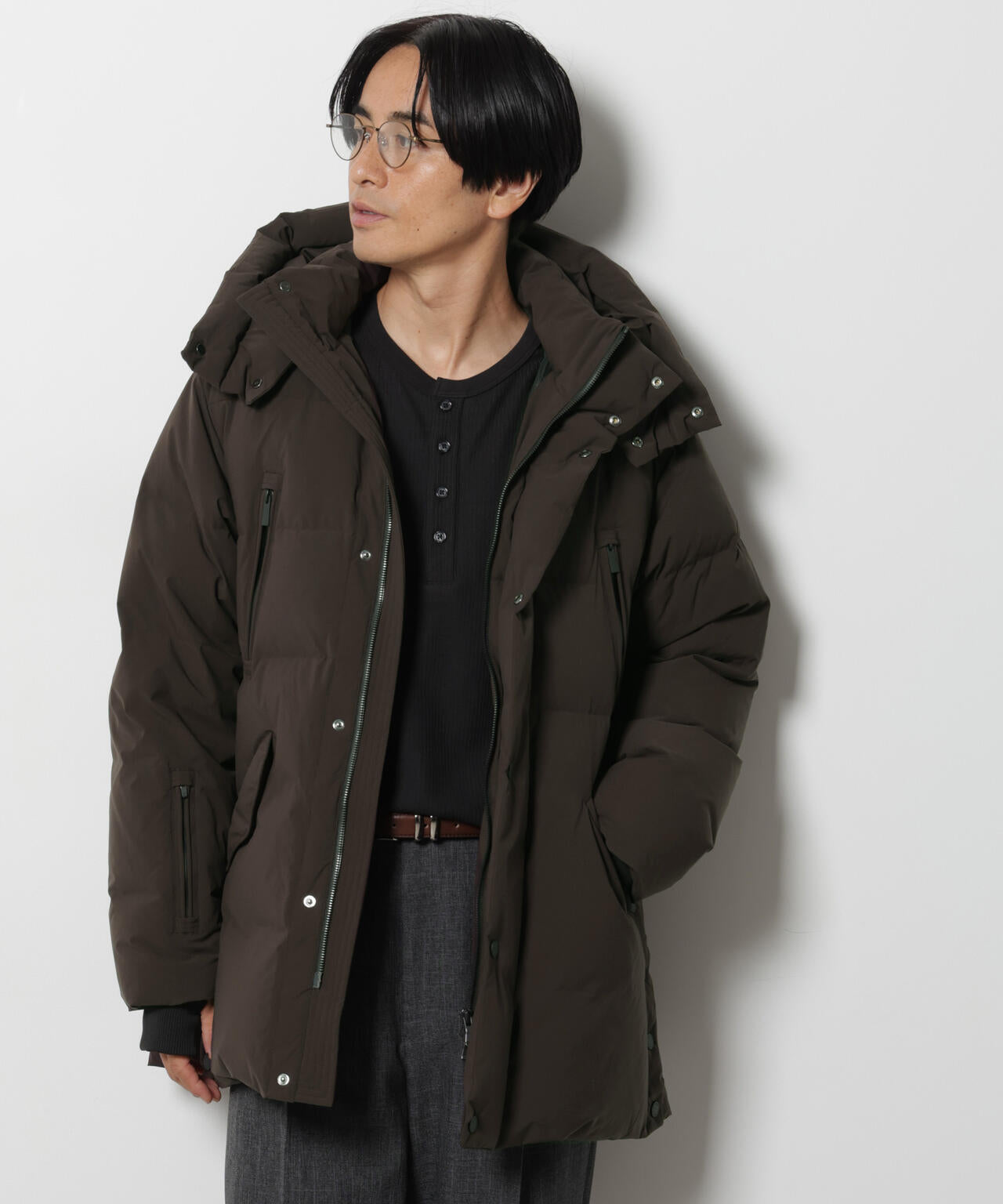 「西川ダウン(R)」SOLOTEX ミドル丈ダウン 6686214204