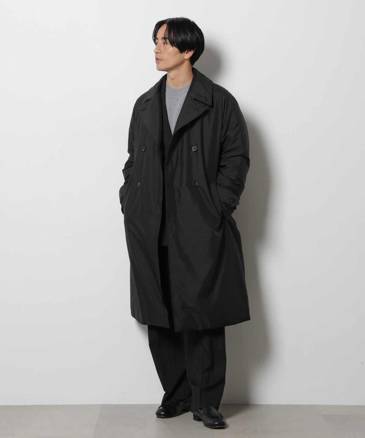 ｢ASSEMBLANC｣ ｢西川ダウン(R)｣ トレンチコート 6686214212