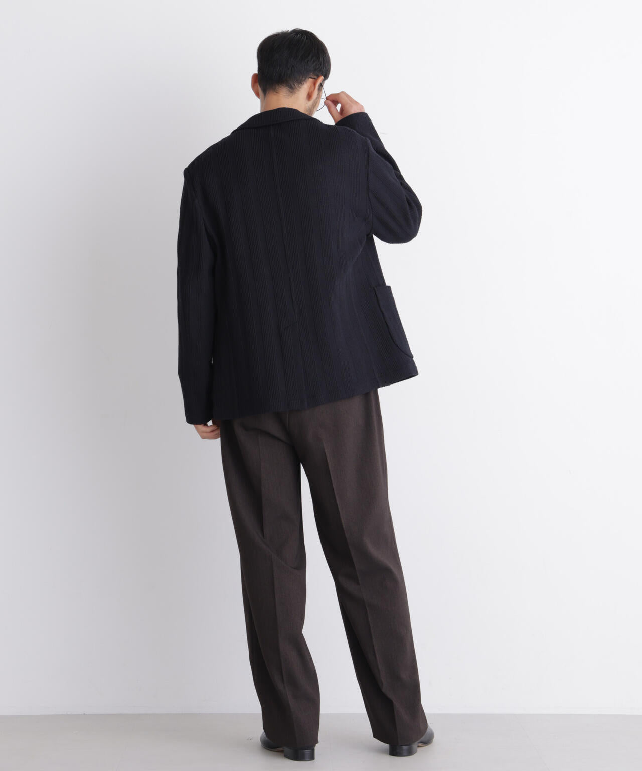 【大人気セットアップ】｢DamerinoJacket｣TEXBRID(R) リンクスストライプジャージージャケット 6686216202