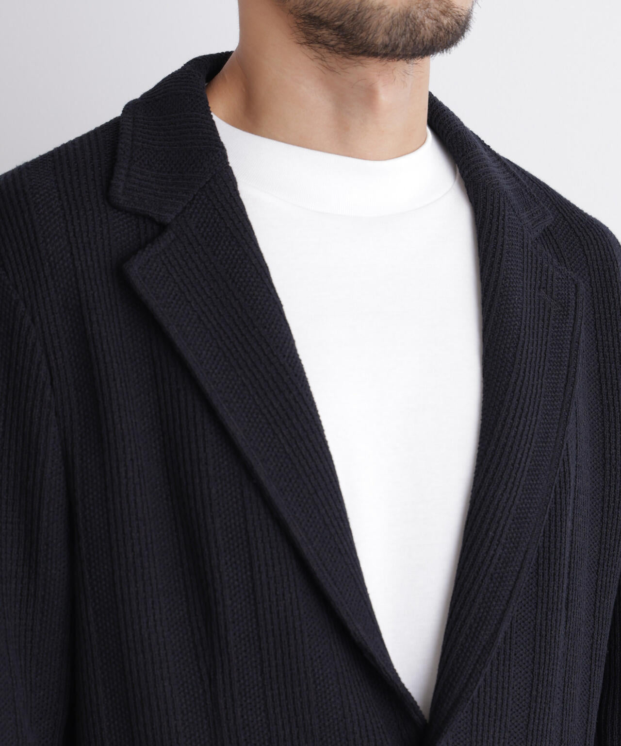【大人気セットアップ】｢DamerinoJacket｣TEXBRID(R) リンクスストライプジャージージャケット 6686216202