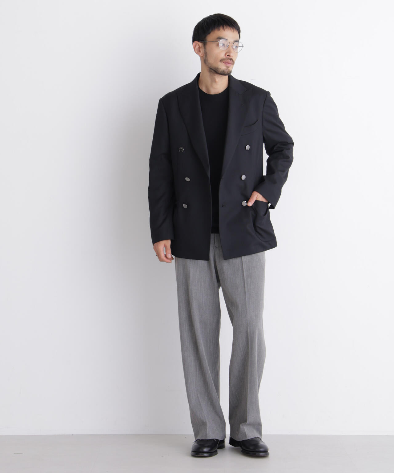 「DamerinoJacket」TWオールシーズンドビーダブルブレストブレザー 6686216203