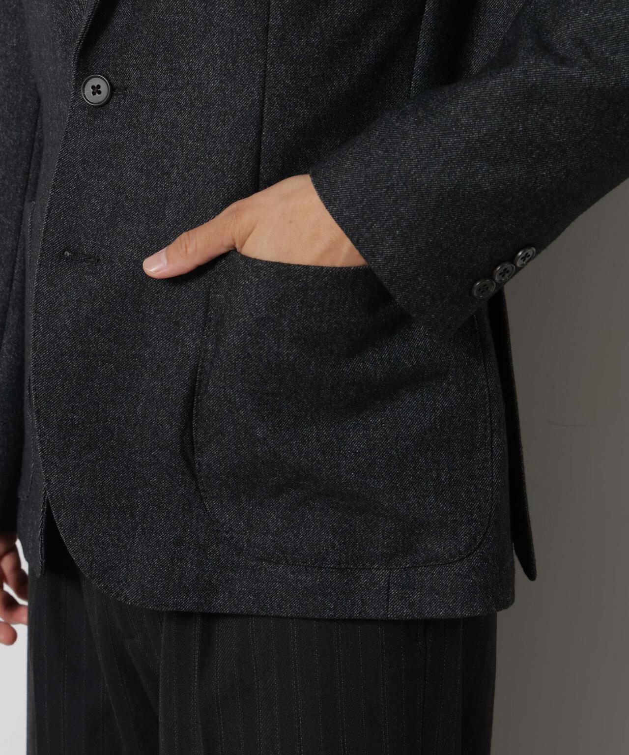 ｢DamerinoJacket｣ カシミヤミックスウォッシャブルツイードジャケット 6686216205