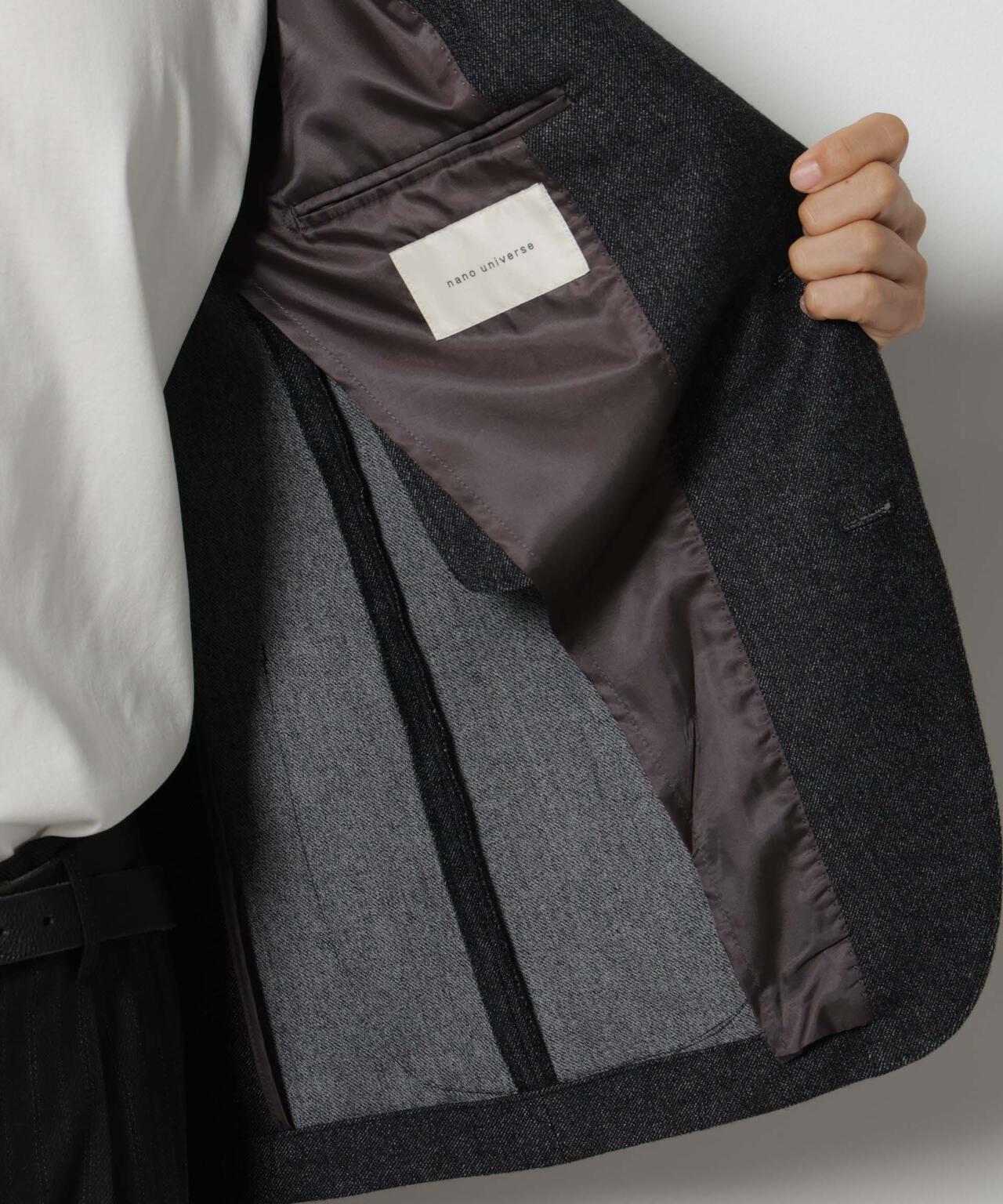 ｢DamerinoJacket｣ カシミヤミックスウォッシャブルツイードジャケット 6686216205