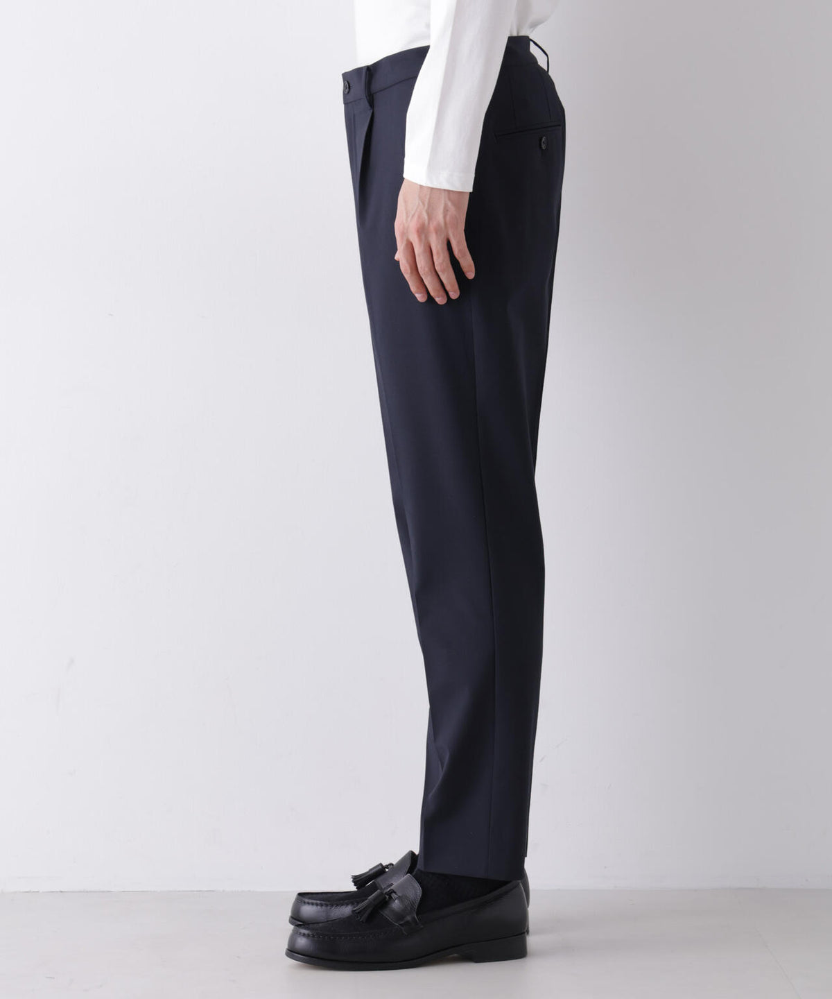 【大人気セットアップ】「Damerino」ウールライクトロストレッチセットアップ/WASHABLE 6686218201