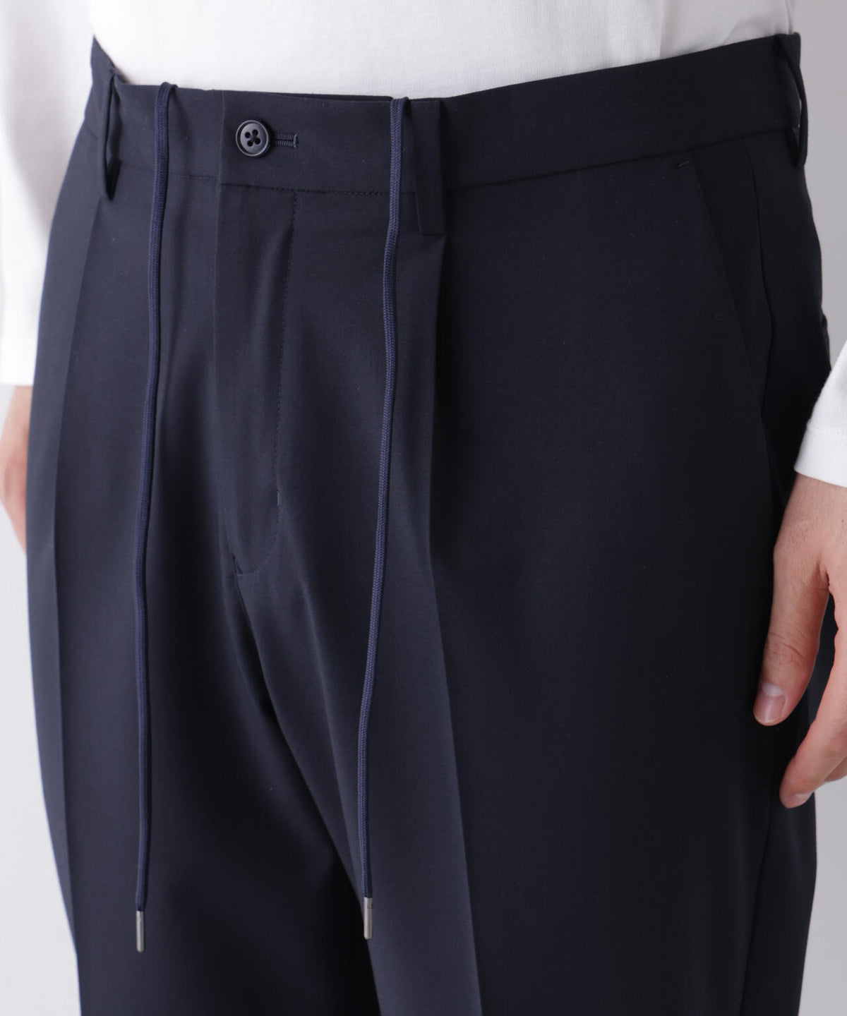 【大人気セットアップ】「Damerino」ウールライクトロストレッチセットアップ/WASHABLE 6686218201
