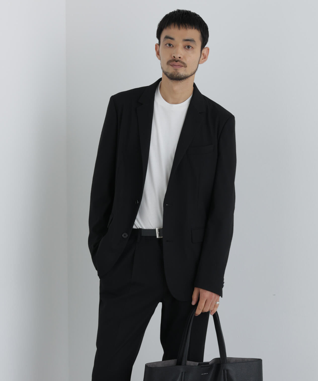 【大人気セットアップ】｢Damerino｣ T/Rスラブストレッチセットアップ/WASHABLE 6686218202