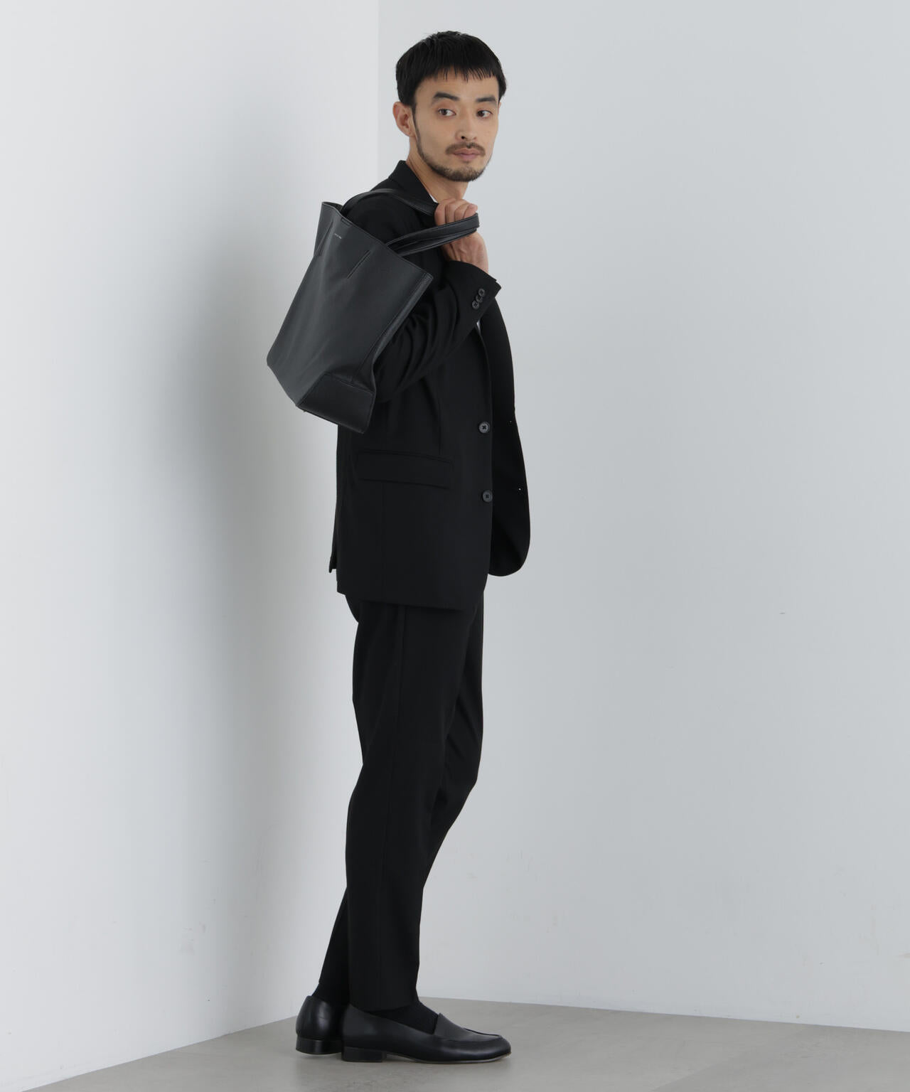 【大人気セットアップ】｢Damerino｣ T/Rスラブストレッチセットアップ/WASHABLE 6686218202