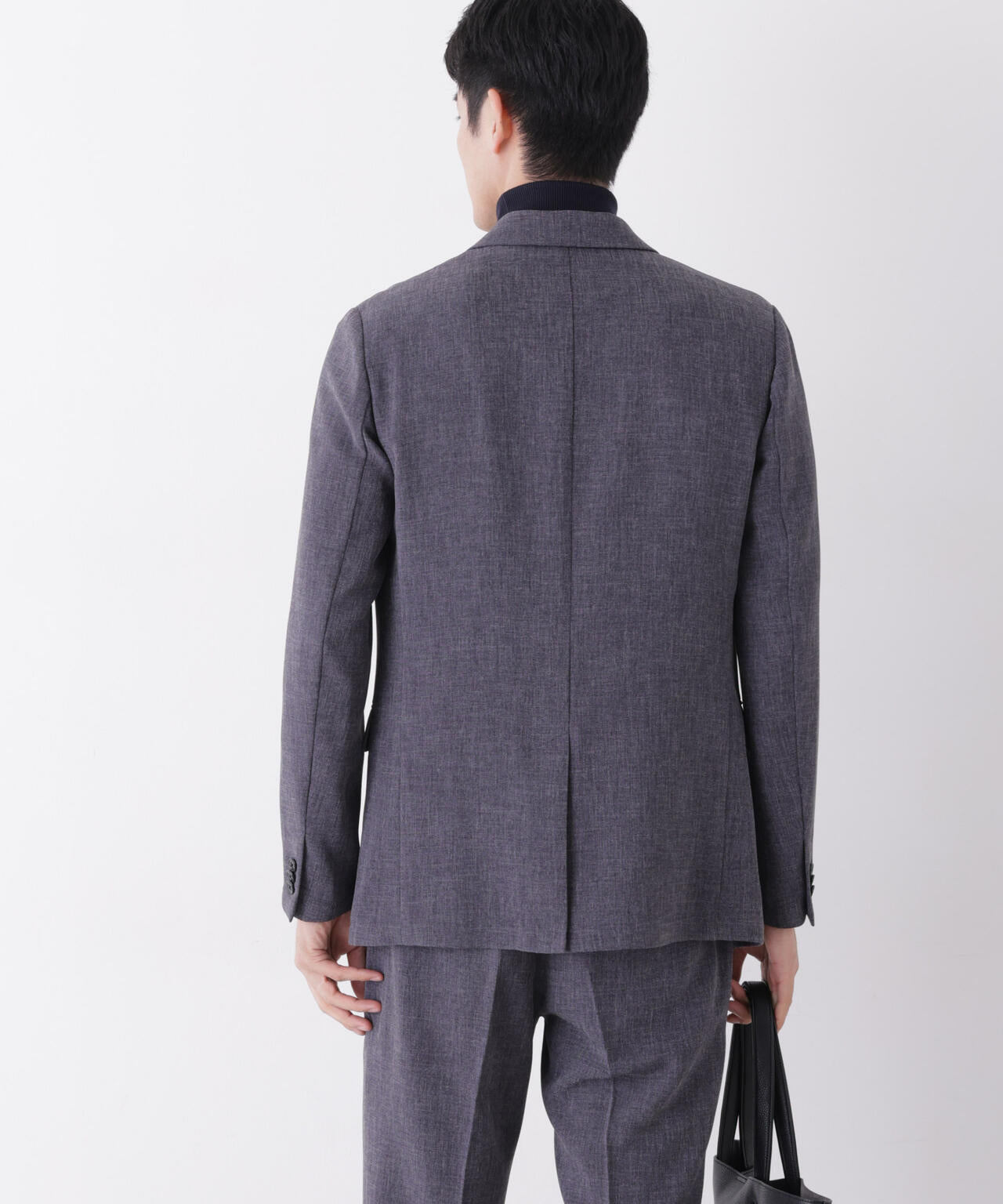 【大人気セットアップ】「Damerino」メランジエアシャークストレッチセットアップ/WASHABLE 6686218204