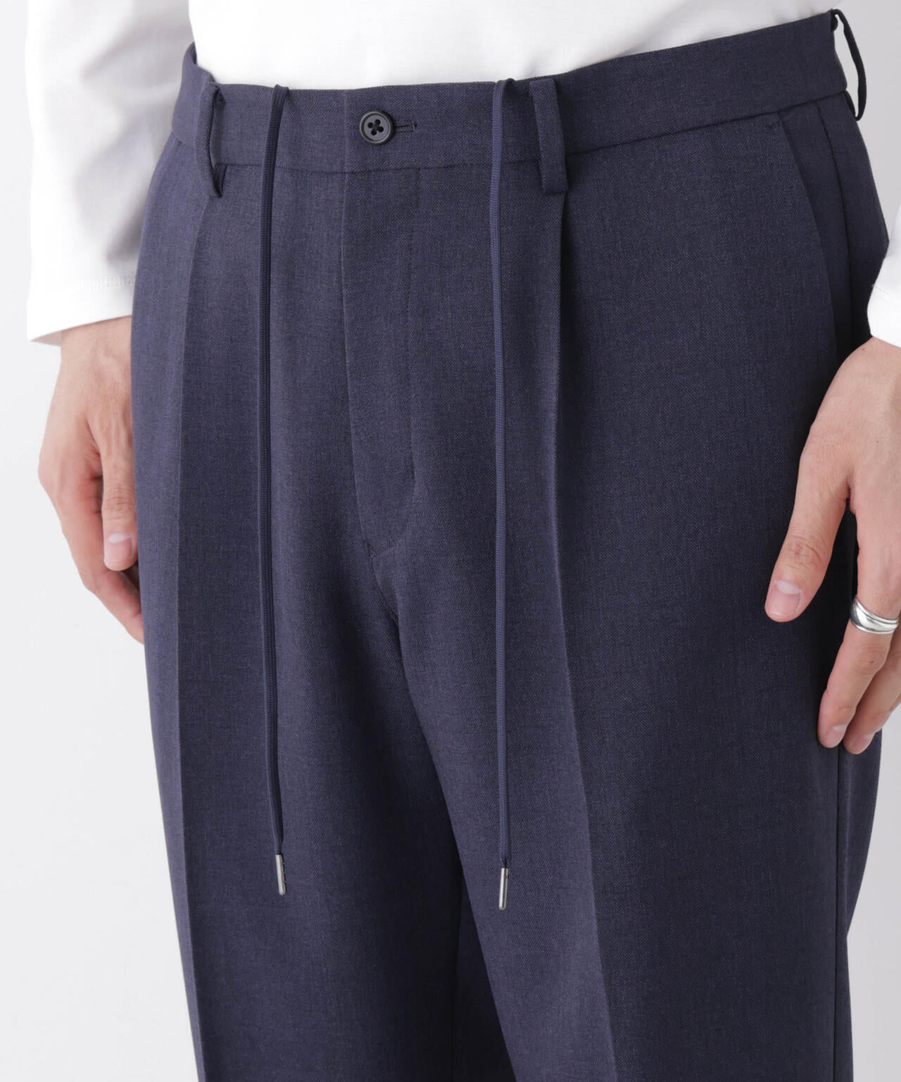 【大人気セットアップ】「Damerino」メランジエアシャークストレッチセットアップ/WASHABLE 6686218204