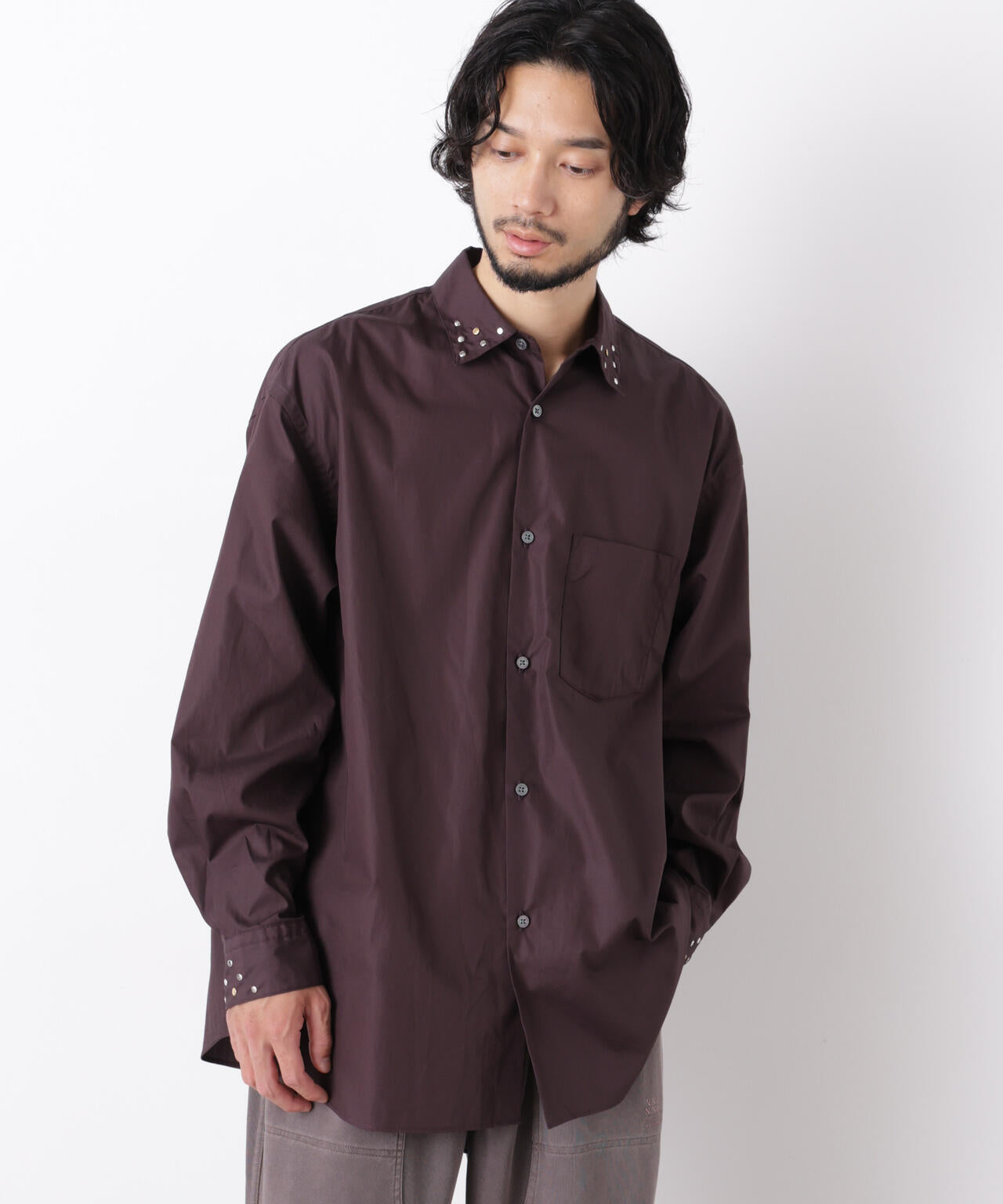 ASSEMBLANC｣ スタッズシャツ