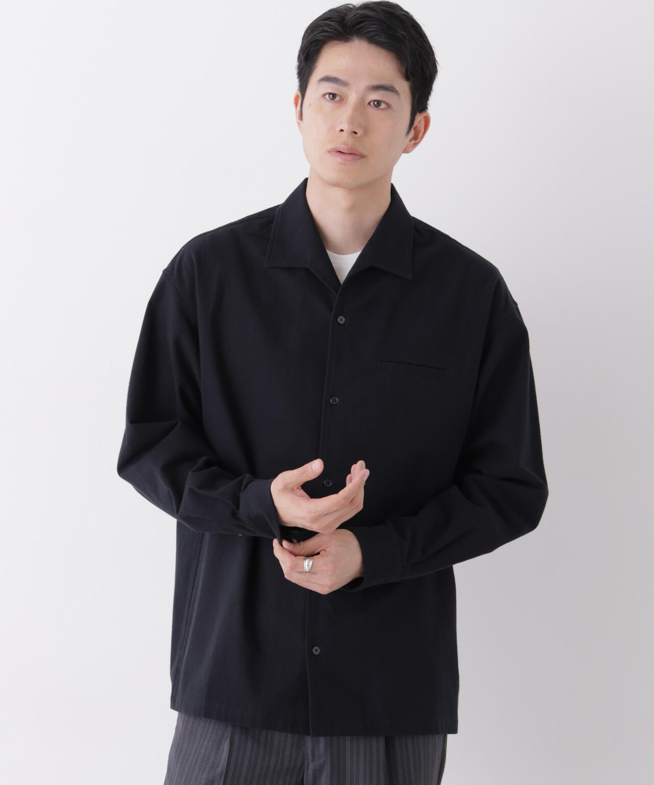 185cm B:92 W:77 H:90 着用サイズ：L