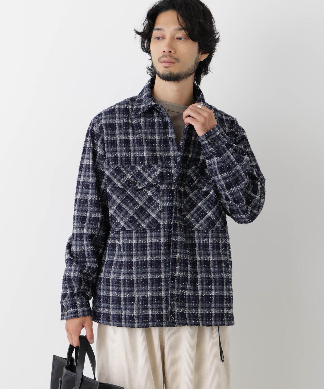 グレインネップCPOシャツ 6686220218