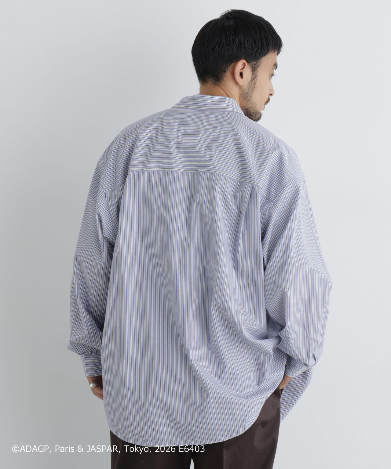 OtoNANO｣×SAVIGNAC レタードワイドシャツ