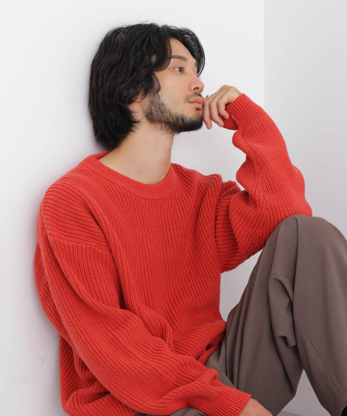 181cm　B:75 W:73 H:90 着用サイズ：L