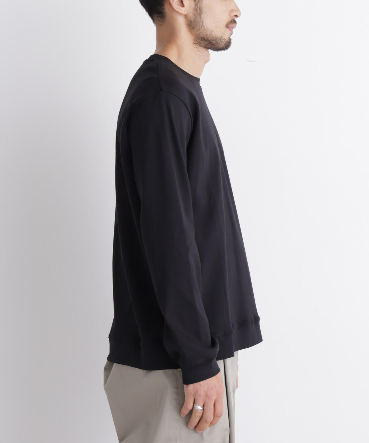 「FORMAL JERSEY」クルーネックカットソー長袖 6686223204