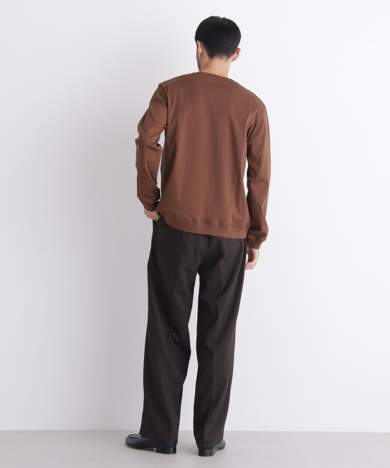 「FORMAL JERSEY」クルーネックカットソー長袖 6686223204
