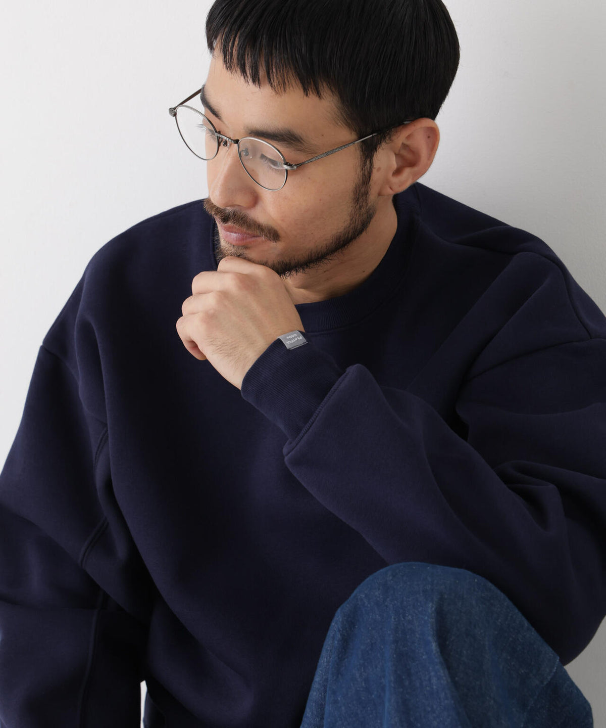 ｢PLAYFUL CODE｣ コアフリースクルーネックスウェット 6686223206